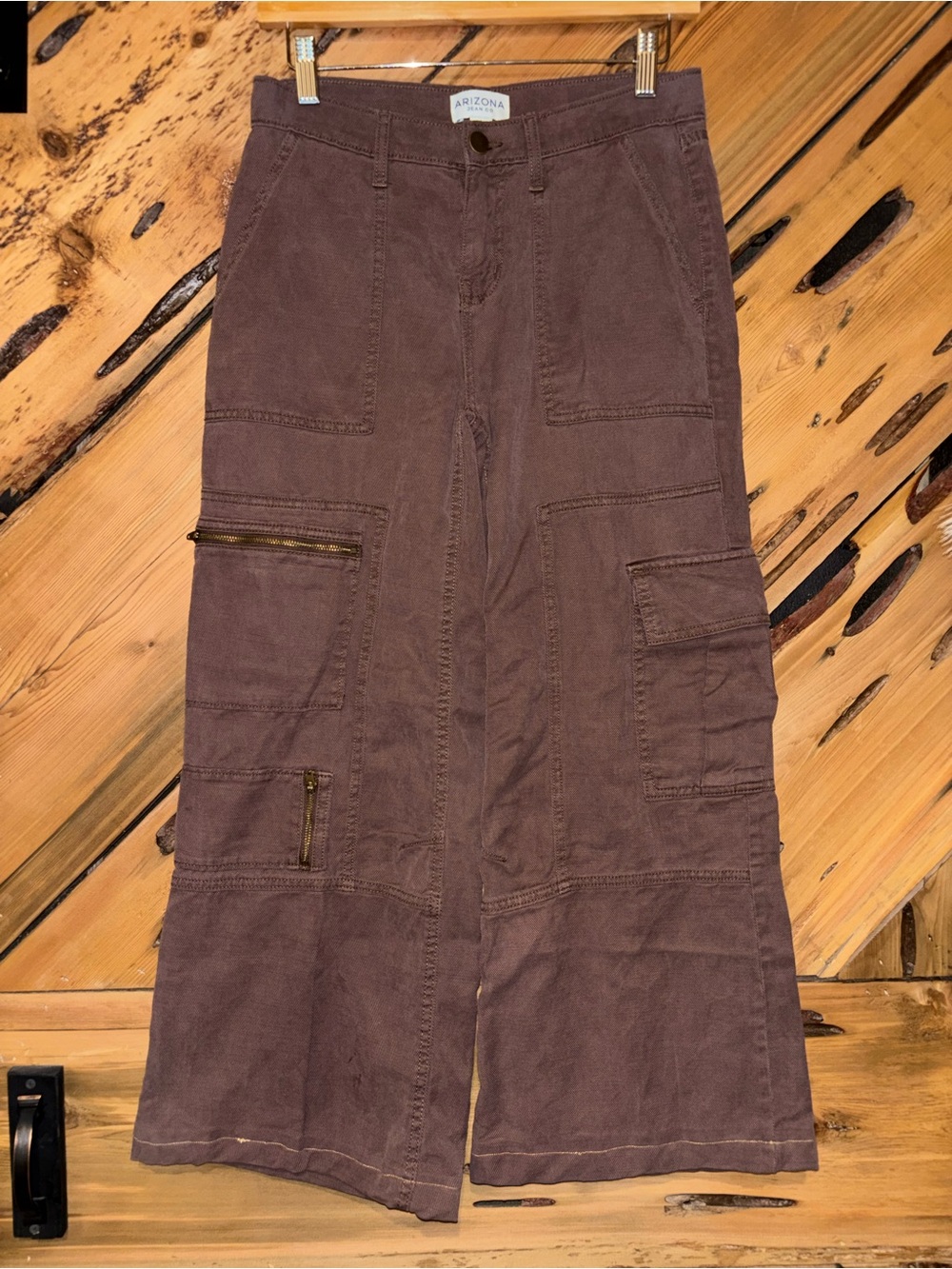 Arizona Jean Company Brown Cargo Utility Pants